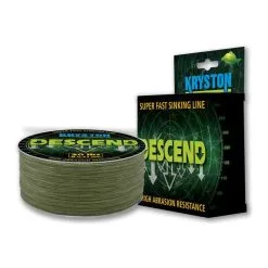 Kryston - Descend Sinking Mainline Braid Olive 300m