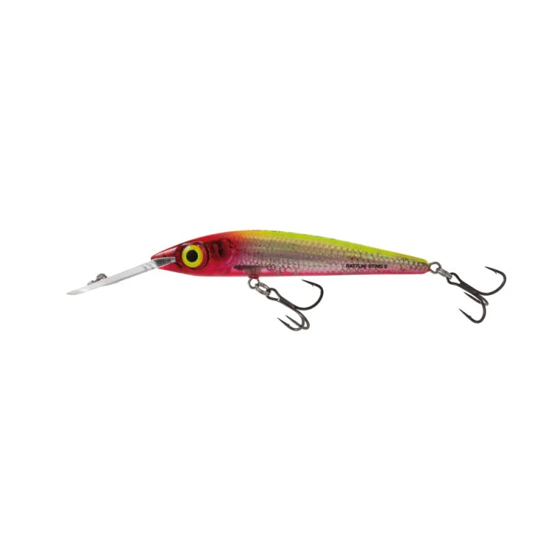 Salmo - Rattlin Sting Deep Runner 9cm - Holographic Clown 3 Salmo - Rattlin Sting Deep Runner 9cm - Holographic Clown