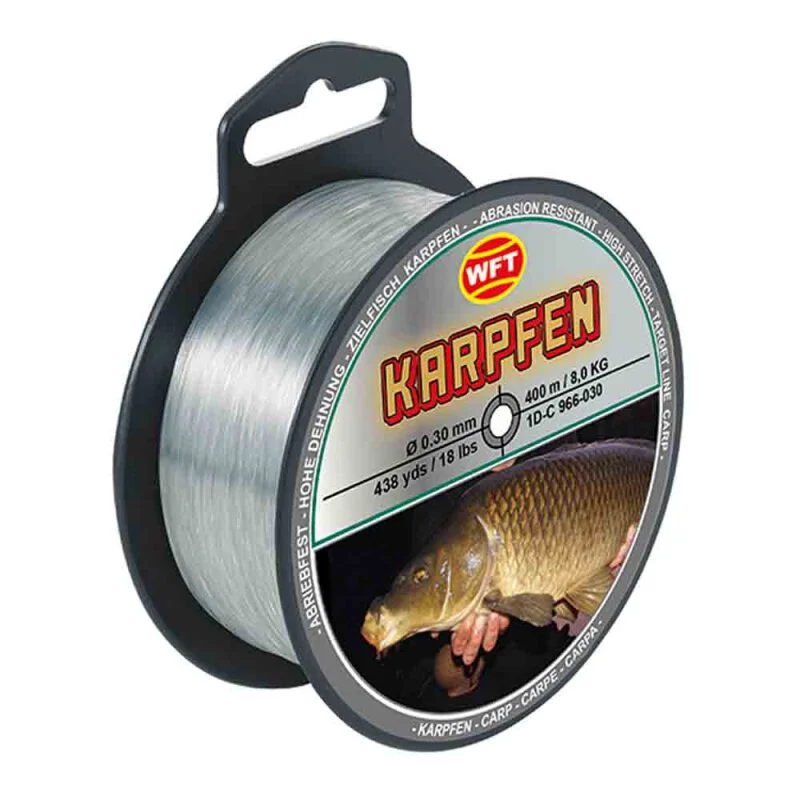 WFT - Zielfisch Monofil Karpfen Dunkelgrau 3 WFT - Zielfisch Monofil Karpfen Dunkelgrau